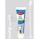 Hunde Zahnpflege SET, bestehend aus 1 Zahnbrste, 2...