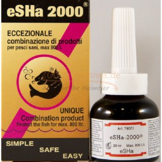 eSHa 2000 20ml Heilmittel fr Zierfische