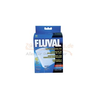 Fluval Filterpads 6er Pack, fr Fluval Filter 304,305,404,405