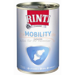 Rinti Canine Mobility, 12 x 400g = 4800 g, Zur Untersttzung des Gelenkstoffwechsels bei Osteoarthritis