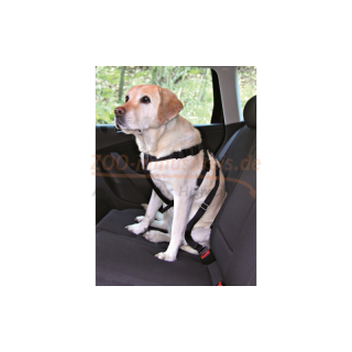 Hunde Auto Sicherheitsgeschirr, 50 - 70 cm Brustumfang, aus festem weichen Nylongewebe, auch als normales Fhrgeschirr verwendbar
