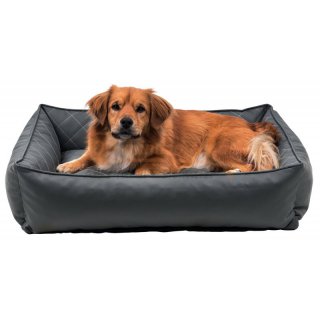 Hundebett VITAL Bett SANTO Kunstleder, Fllung aus Schaumstoff und viscoelastischen Schaumstoffflocken , rutschfest