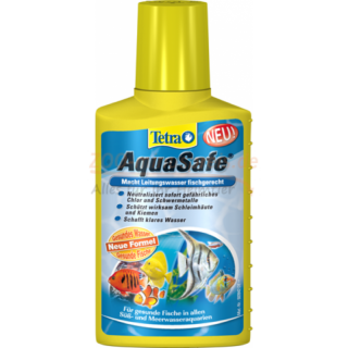 Tetra Aqua Safe 500 ml, Leitungswasser-Aufbereitungsmittel zur sofortigen Aufbereitung des agressiven Leitungswassers zu fischgerechtem und naturnahem Aquariumwasser -