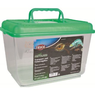 Transport- oder Ftterungsbox 31 x 21h x 21 cm, geeignet fr Transport sowie Ftterung von Reptilien.