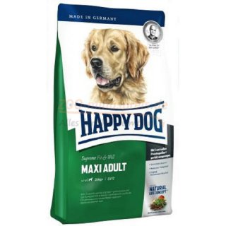 Hundefutter HAPPY DOG Adult maxi 14 kg, f. groe Hunderassen. m.5 hochverdauliche Proteinen