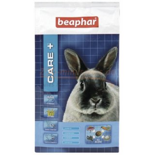 Zwergkaninchen Futter Beaphar Care+, in 1,5 kg und 5 kg, Beaphar Care+ Kaninchen ist eine uerst schmackhafte und ausgewogene Super Premium Nahrung, die in Zusammenarbeit mit Tierrzten und Ernhrungswissenschaftlern entwickelt wurde.