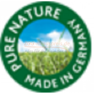 PURE NATURE Hhle mit Gemsestick, mit Gras und Luzerne, 450 g, Kern aus Naturfaser und natrlicher Strke