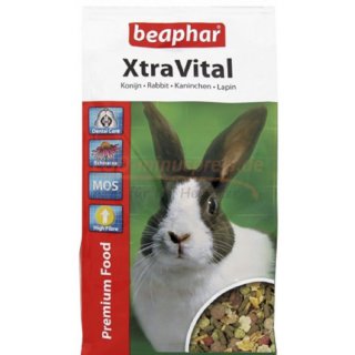 Zwergkaninchen Futter Beaphar 2,5 kg, XtraVital bekommt das (Zwerg-) Kaninchen alle Nhrstoffe, die es fr ein vitales Leben bentigt.