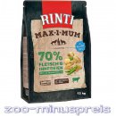 Hundefutter Rinti MAX i MUM PANSEN in 4 kg und 12 kg....