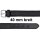 ACTIVE Leder Halsband, breite Ausführung, hochwertiges Echtleder 55 - 65 cm, 40 mm breit, schwarz, genäht