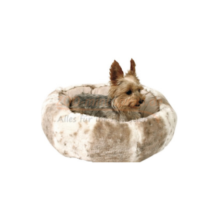 Katzen Bett LEIKA  50 cm, beige-wei/beige
