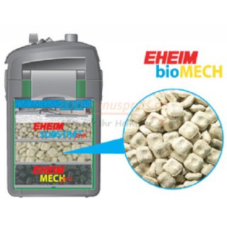 EHEIM bioMECH Mechanisch-biologisches Filtermedium zur kombinierten Wasseraufbereitung in 1Ltr.  2 Ltr. und 5 Liter 2508051 Bio mech 1 Liter
