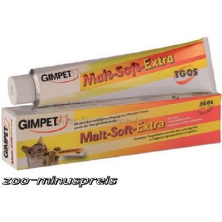 Katzen Gimpet Malt-Soft-Extra 200 g - 2 Stck Packungen a 200 g = 400 g. Frdert den natrlichen Abgang verschluckter Haare sowie die Energieversorgung.