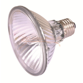 H a  l o g e n Heat Pro Spotlampe, ohne UV-B, Halogen Wärme Spotlampe, 100 Watt 9,7 cm Durchm. Strahlungswinkel 25°.