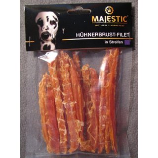 Majestic Hundesnacks 70 g, Hhnerbrust in Streifen