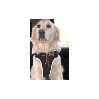 Hunde Auto Sicherheits Geschirr für Bauchumfang, - 50cm - 65cm - , und 20mm stark. Aus festem und weichem Nylongewebe, besonders stabil und sicher. Auch als Führgeschirr verwendbar;