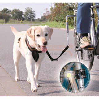 Hunde Biker Set, fr ein sicheres Fhren des Hundes am Fahrrad, stabil und belastbar