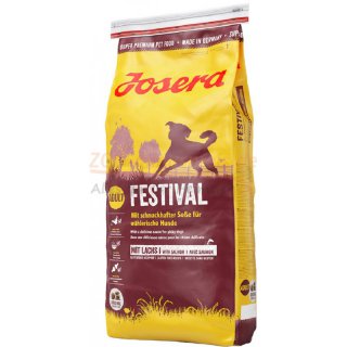 Hundefutter JOSERA FESTIVAL, Hundefutter JOSERA Festival. 4,5 kg und 15 kg. Das einzigartige Men fr unsere anspruchsvollen Genieer. Josera Festival NEU 4,5 kg