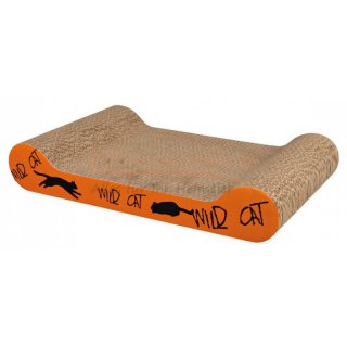 Katzen Kratzpappe Wild Cat 41 × 7 × 24 cm, ideal zum spielen und kratzen