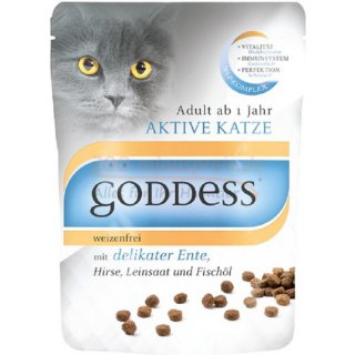 Katzenfutter GODDESS Trockenfutter 1,4 kg in verschieden Sorten, ohne Geschmacksverstrker, Zucker und Konservierung, Fachhandelsmarke goddess 1,4 kg delikate Ente