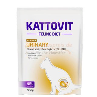 Katzenfutter Kattovit Diet Sensitive,Trockenfutter 1250 g,für sensible Katzen mit Futtermittelallergien