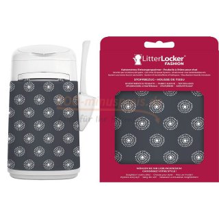 LITTER Locker fashion Eimer Bezge in versch. Design zur Auswahl Flowers Grey