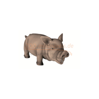Schwein, mit orig Tierstimme, Latex, verdaulich 23cm