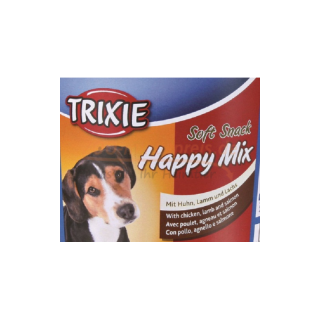 Hunde Snack, Soft Snack Happy Mix 500 g, mit Huhn, Lamm und Lachs