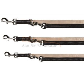 Softline ELEGANCE Verlngerungsleine  bis 2,30 m und 10mm stark. Farbe schwarz.