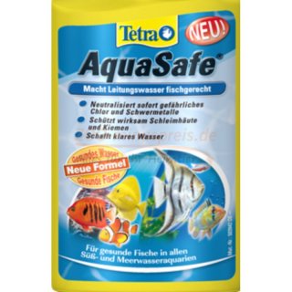 Tetra Aqua Safe 5 LITER , Leitungswasser-Aufbereitungsmittel zur sofortigen Aufbereitung des agressiven Leitungswassers zu fischgerechtem und naturnahem Aquariumwasser