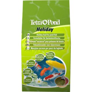 Teichfutter Tetra Pond Holiday Ferienfutter 98 g,fr alle Gartenteichfische Gesunde Ernhrung ber einen Zeitraum von bis zu 14 Tagen