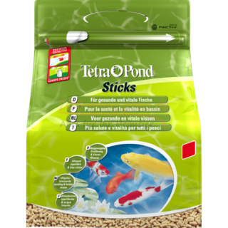 Teichfutter Tetra Pond Sticks 10 Liter Eimer,  Hauptfutter für alle Gartenteichfische