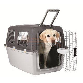 Hunde Transportbox 92cm L x 64cm breit x 64cm hoch, von fast allen Fluggesellschaften anerkannt