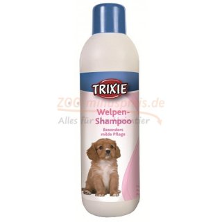 Hunde Welpen Shampoo 1 Ltr., besonders milde Pflege für Welpen
