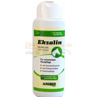 Hunde-oder Katzen Hautpflege bei Exemen. ANIBIO EKZALIN 250 ml. bei Sommerekzemen, bei Scheuerstellen, auch bei Pferden