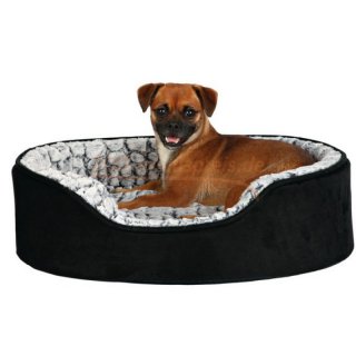 Hundebett orthopdisch - Vital Bett LINO in versch. Gren. Veloursleder-Optik Struktur-Softplsch. individuelle Anpassung an die Krperform, optimale Druckverteilung