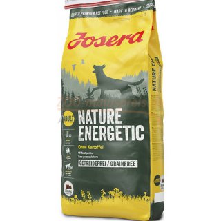 Hundefutter JOSERA NATURE  ENERGETIC 15 kg, getreidefrei mit viel Energie, für ausgewachsene Hunde