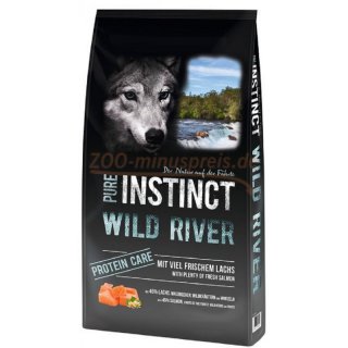 Hundefutter PURE INSTINCT Wild River 12 kg, mit viel frischem Lachs aus einer Proteinquelle