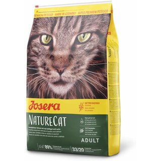 Katzenfutter JOSERA NATURE CAT 10 kg ohne Getreide, Ihre Katze verträgt kein Getreide und ist ein richtiger Tiger, JOSERA NatureCat ist ein köstliches Geschmackserlebnis für alle Entdecker