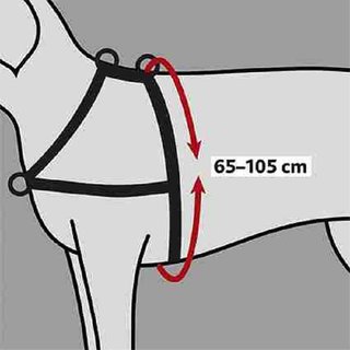 Hunde LeadnWalk Soft Geschirr in versch. Gren. Hindert den Hund am Ziehen, ermglicht das Stoppen und Korrigieren des Hundes mit geringem Kraftaufwand . 13054 Bauchumfang: 37-54 cm