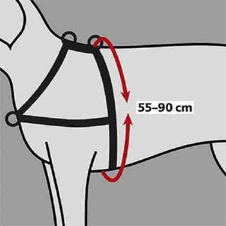 Hunde LeadnWalk Soft Geschirr in versch. Gren. Hindert den Hund am Ziehen, ermglicht das Stoppen und Korrigieren des Hundes mit geringem Kraftaufwand . 13054 Bauchumfang: 37-54 cm