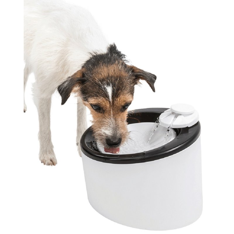 Hunde Trinkbrunnen, Wasserautomat Triple Flow 2 Liter - Haustierbeda, 35,99  €
