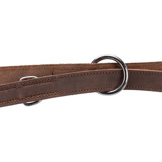 Hundeleine Rustic Fettleder-Verlngerungsleine weiches, hochwertiges Fettleder Mae: 2,00 m/20 mm