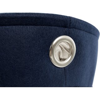 Hundebett BE NORDIC Mae:  45 cm blau, formstabil durch verstrkten Rand