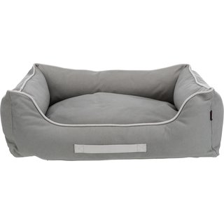 Hundebett - Be Eco Bett Danilo - in versch. Gren, mit Endekissen, Bezug abnehmbar 37505  60  50 cm grau