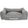 Hundebett - Be Eco Bett Danilo - in versch. Größen, mit Endekissen, Bezug abnehmbar 37505  60 × 50 cm grau